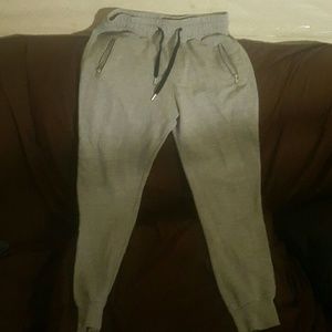 Divided Grey Sweatpants